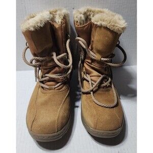 Baretraps Alta Faux Fur Suede Women's Winter Boots Size 8
